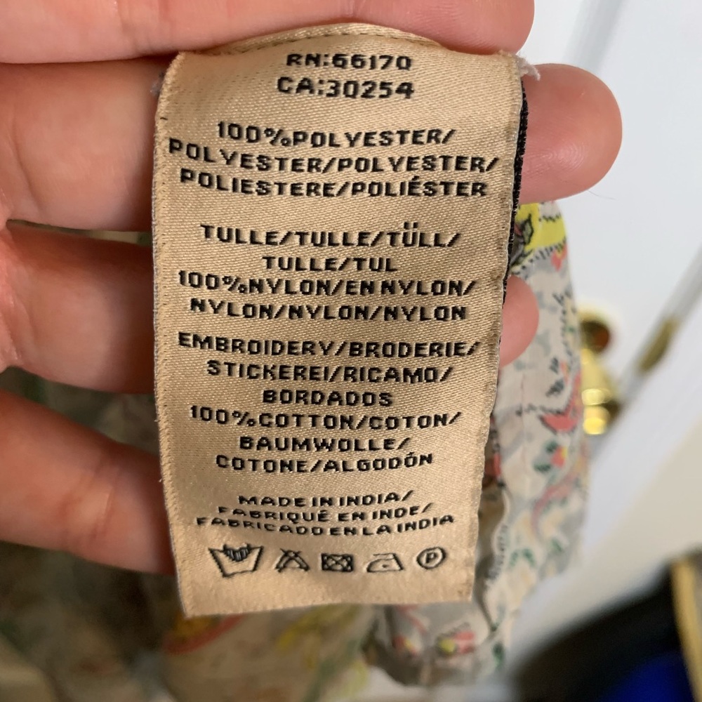 Anthropologie Fleur Wood Carina Paisley Chemise Mini Dress - Picture 5 of 7